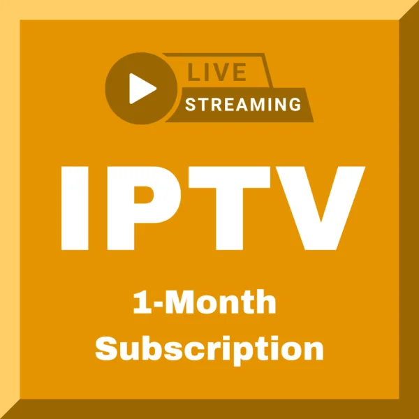 1-Month IPTV Subscription
