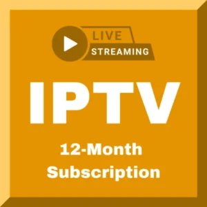 12-Month IPTV Subscription