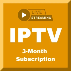 3-month IPTV subscription
