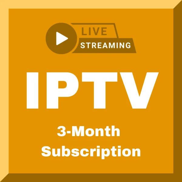 3-month IPTV subscription