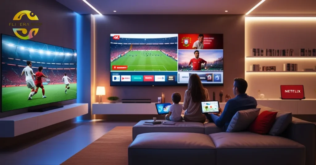 Conteúdo 4K com IPTV