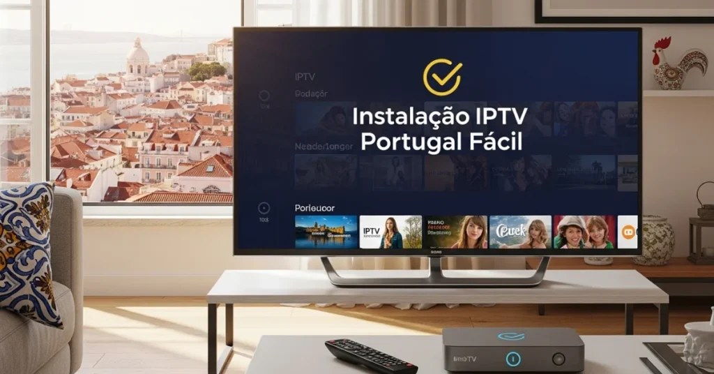 Instalação IPTV Portugal fácil